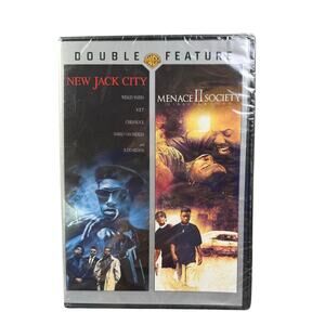 New Jack City / Menace II Society (2-Movie DVD) New Sealed